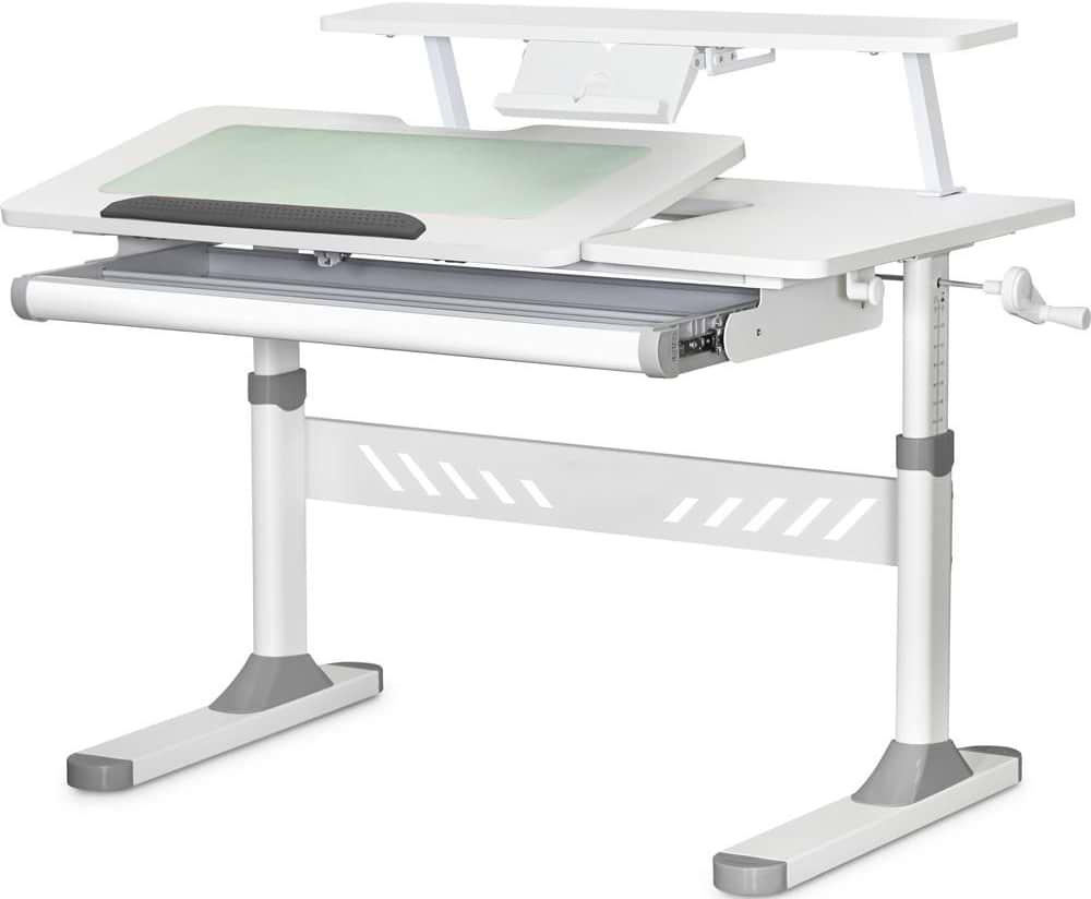 Парта школьная Evo-kids TH-310 W/G + BD-S30 G